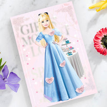 Load image into Gallery viewer, 2024 New Magnetic Princess Dress Up Paper Doll