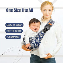 Load image into Gallery viewer, Baby Sling Carrier Newborn to Toddler