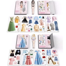 Load image into Gallery viewer, 2024 New Magnetic Princess Dress Up Paper Doll