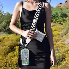 Load image into Gallery viewer, Phone Strap with Zippered Pouch