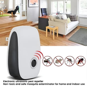 Smart ultrasonic inverter mosquito repellent