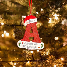 Load image into Gallery viewer, Personalized Christmas 24 Letter Ornaments