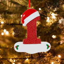 Load image into Gallery viewer, Personalized Christmas 24 Letter Ornaments