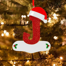 Load image into Gallery viewer, Personalized Christmas 24 Letter Ornaments