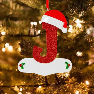 Personalized Christmas 24 Letter Ornaments