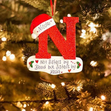 Load image into Gallery viewer, Personalized Christmas 24 Letter Ornaments