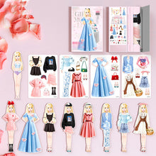 Load image into Gallery viewer, 2024 New Magnetic Princess Dress Up Paper Doll