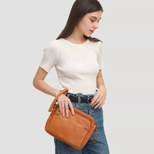 Load image into Gallery viewer, Three-Layer Leather Crossbody Shoulder