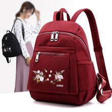 Load image into Gallery viewer, Schoolgirls&#39; Embroidered Backpack