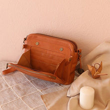 Load image into Gallery viewer, Three-Layer Leather Crossbody Shoulder