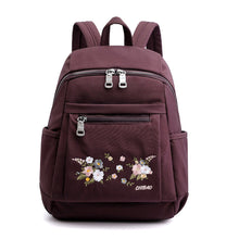 Load image into Gallery viewer, Schoolgirls&#39; Embroidered Backpack