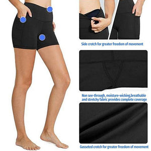 High Waist Workout Running Yoga Shorts