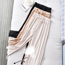 Load image into Gallery viewer, Ice Silk Wide Leg Women&#39;s Pants