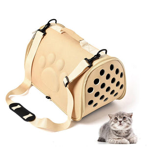 Pet out portable diagonal cross-breathable space bag