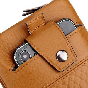 Multifunctional large capacity mobile phone wallet