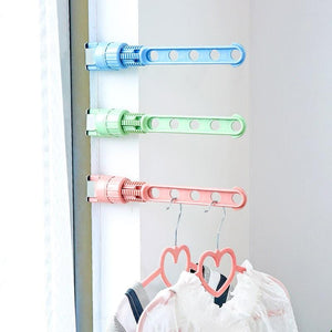 Folding Wall Mount Clothes Hanger