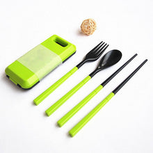 Load image into Gallery viewer, Portable Cutlery Set (Chopsticks Fork Spoon)