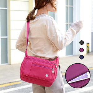 Waterproof Nylon Shoulder Bag