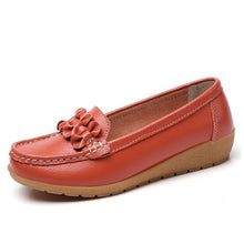 Load image into Gallery viewer, Women Solid Color Bowknot Casual Loafers