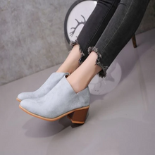 Load image into Gallery viewer, Women Retro High Heel Ankle Boots