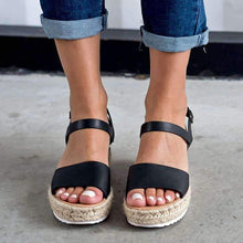 Load image into Gallery viewer, Women&#39;s Espadrilles Platform Sandal