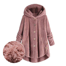 Load image into Gallery viewer, Plus Size Women Loose Warm Outwear Coat