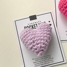 Load image into Gallery viewer, Pocket Hug Crocheted Heart Small Gift