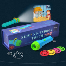 Load image into Gallery viewer, Kids Story Time Flashlight Projector