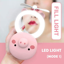 Load image into Gallery viewer, Piglet LED Make-Up Mirror