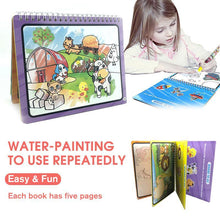 Load image into Gallery viewer, Reusable Water-Painting Books