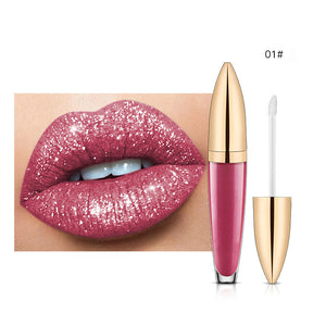 Diamond Lip Gloss Matte To Glitter Liquid Lipstick Waterproof