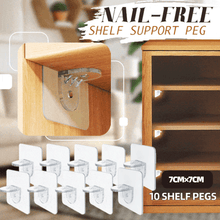 Load image into Gallery viewer, Nail-free Shelf Support Peg10