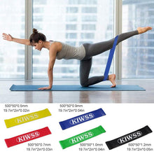 Load image into Gallery viewer, Yoga Stretch Band Set (5 PCs)