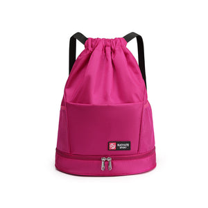 Drawstring Oxford Backpack