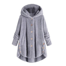 Load image into Gallery viewer, Plus Size Women Loose Warm Outwear Coat