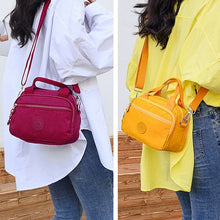 Load image into Gallery viewer, Functional Multi-Compartment Solid Color Handbag