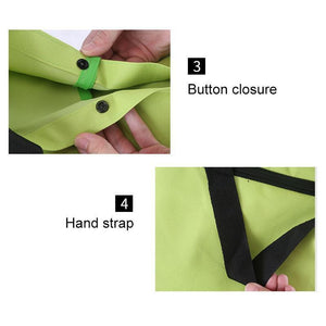 Shopping bag folding green bag