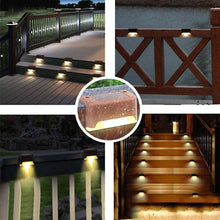 Load image into Gallery viewer, Solar Outdoor Stair Lights