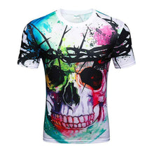 Load image into Gallery viewer, Printed Men&#39;s Punk T-shirt