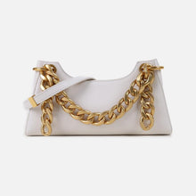 Load image into Gallery viewer, Crocodile Baguette chain Bag