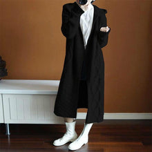 Load image into Gallery viewer, Women&#39;s Long Sweater Coat