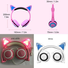Load image into Gallery viewer, Creative Cat Ear Shape Headphones