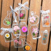 Load image into Gallery viewer, Transparent Dried Flower Bookmarks（30pcs）