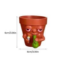 Load image into Gallery viewer, Pot Smoking Potted Planter