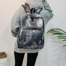 Load image into Gallery viewer, Galaxy Backpack Unisex School Backpack Cute Bag