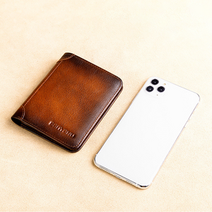 RFID Tri-Fold Retro Wallet