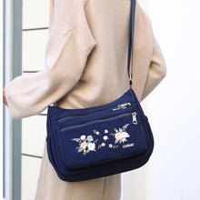 Load image into Gallery viewer, Embroidered Floral Shoulder Bag