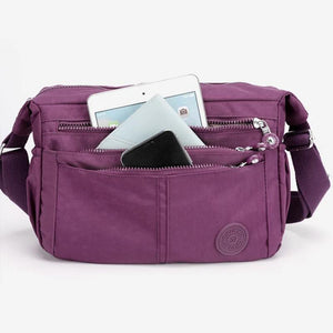 Multi-Pocket Large Capacity Waterproof Casual Shoulder Bag