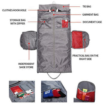 Load image into Gallery viewer, Convertible Garment Bag with Wet Bag