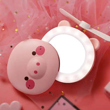 Load image into Gallery viewer, Piglet LED Make-Up Mirror